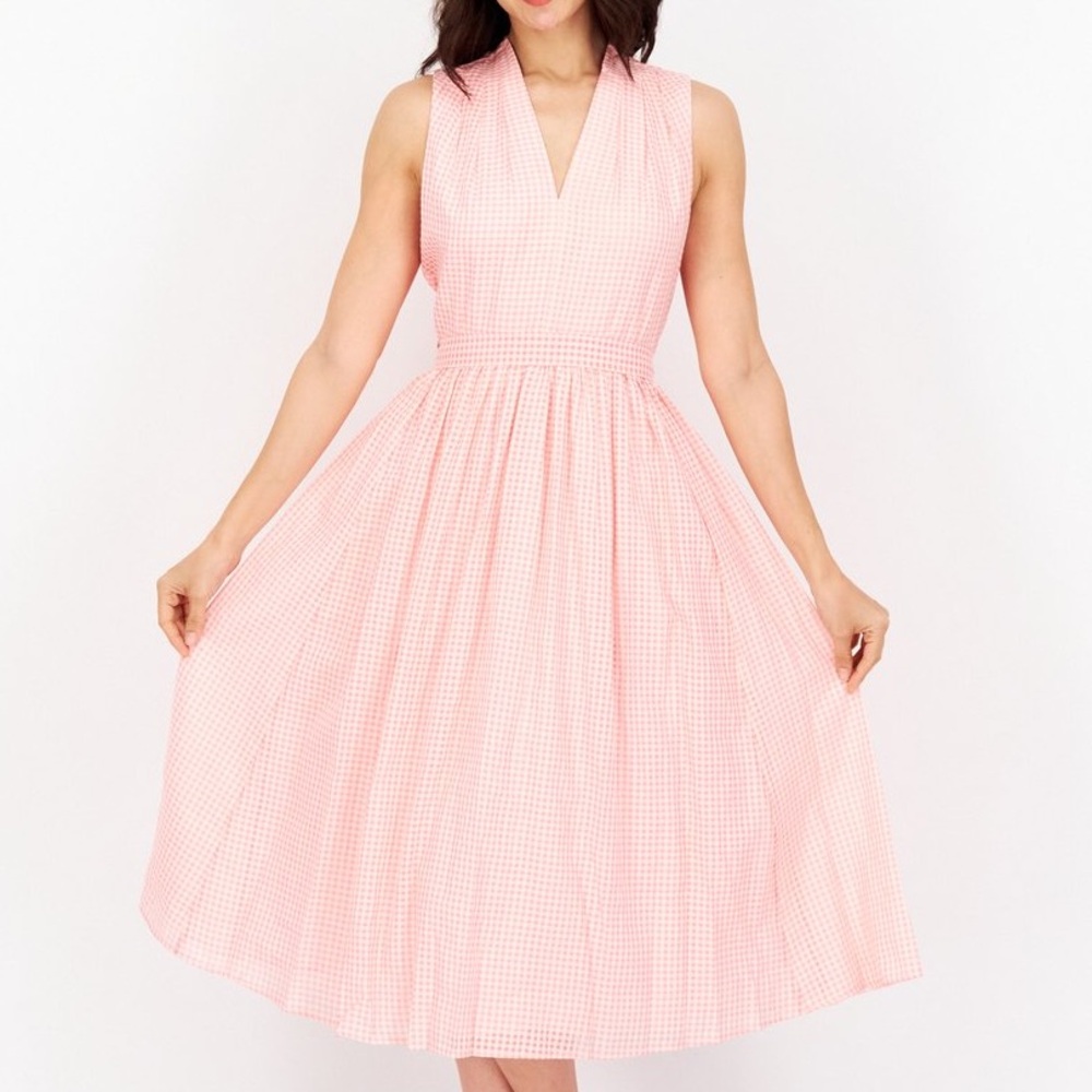 kate spade Pink Sleeveless V-Neck Maxi Dress